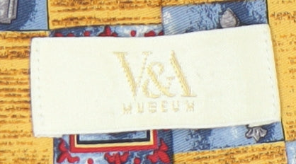Marks & Spencer Multicoloured Silk Tie, Men's Vintage V&A Collection