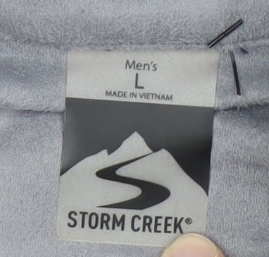 Storm Creek Men's Blue Soft Shell Jacket Size L