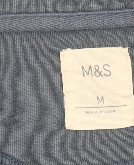 Marks & Spencer Men's Blue Pullover M Sweatshirt