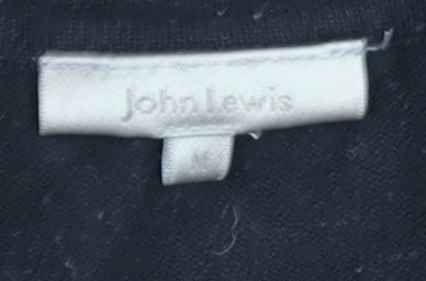 John Lewis Women's Medium Black Beaded Pullover