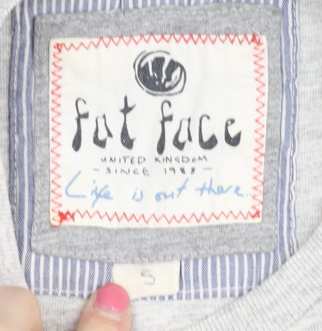 FatFace Men's Grey Graphic Outdoor T-Shirt Size S