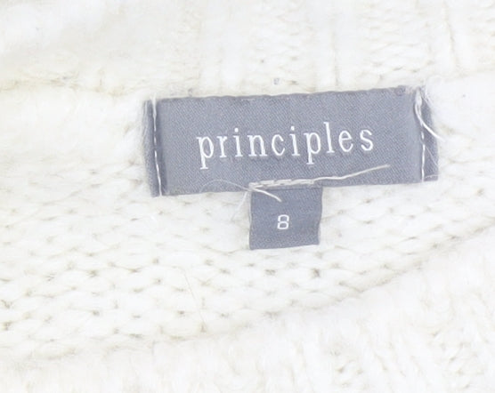 Principles Women's Ivory Pullover Jumper Size 8