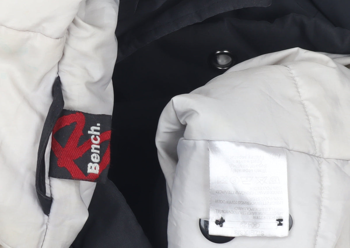Bench Black parka coat woman's Size XS