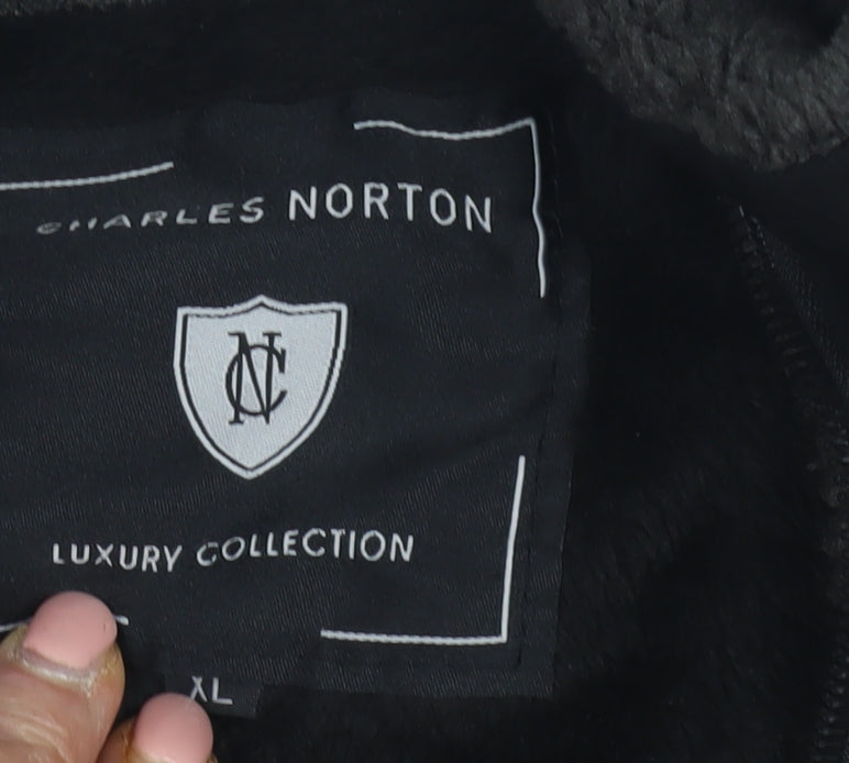 Charles Norton Men's Black XL Basic Jacket