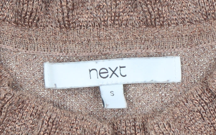 Next Women's Brown Paisley Pullover Jumper S