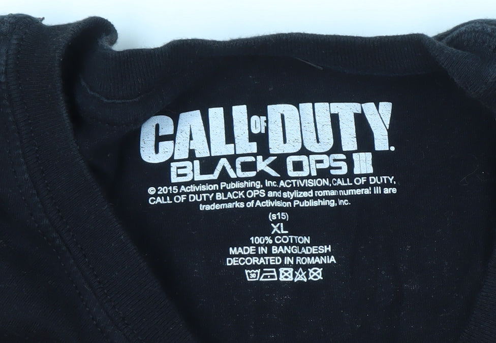 Call of Duty Black XL Men's Graphic T-Shirt