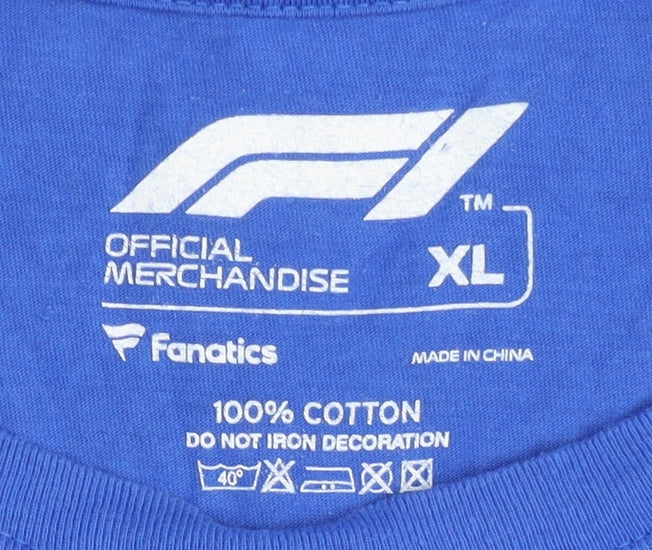 Fanatics Men's Blue XL Sports T-Shirt