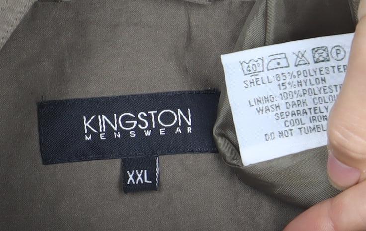 Kinsston Menswear Brown 2XL Waistcoat with Pockets