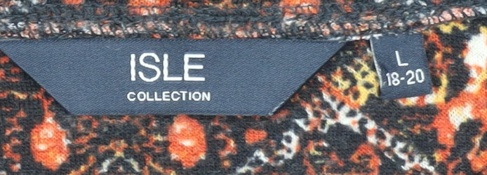 Isle Collection Women's Multicoloured Pullover L