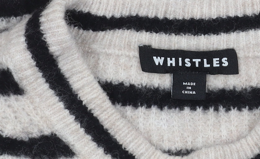 Whistles Women's XS Striped Pullover Jumper Multicoloured