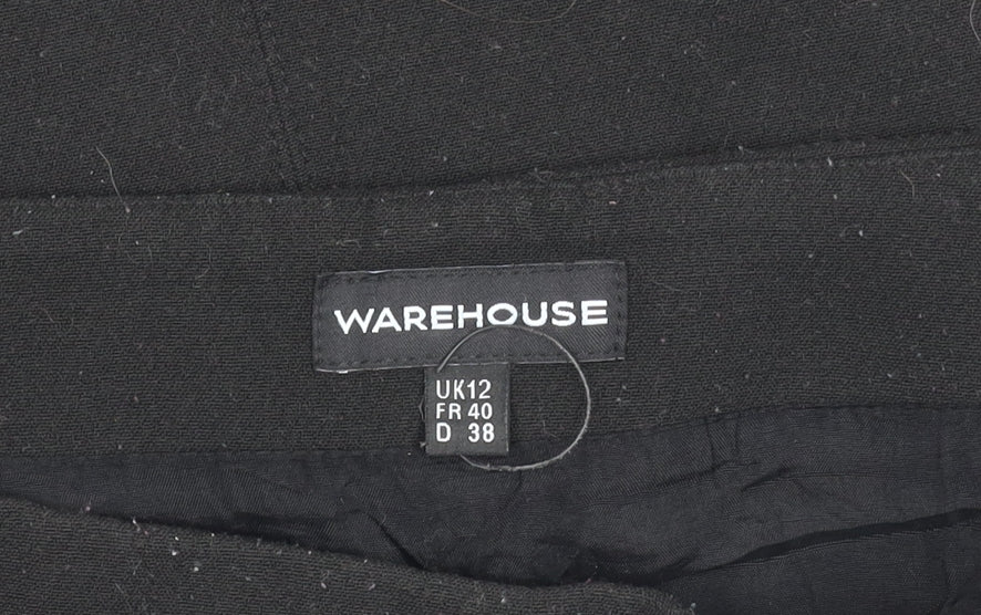 Warehouse Women's Black Pencil Skirt, Size 12