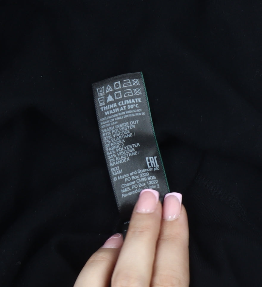 Marks & Spencer Women's Black Dress Size 10