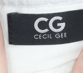 Cecil Gee Black Wool Blend Men's Trousers 36L