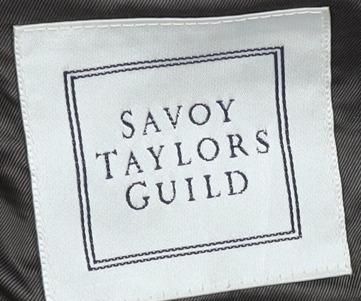 Savoy Taylors Guild Men's Grey Check Blazer 42 R
