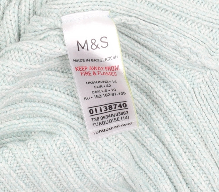 Marks & Spencer Women's Blue Pullover Jumper