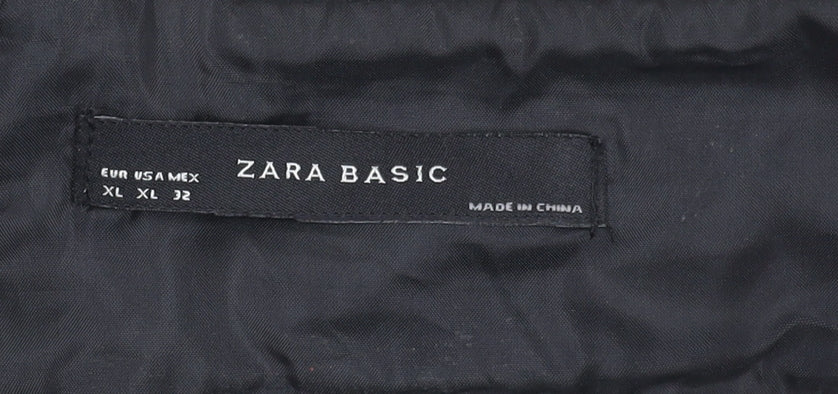 Zara Basic Women's XL Pencil Skirt in Check Pattern