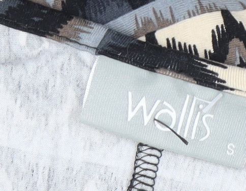 Wallis Women’s Black Geometric Dress - S