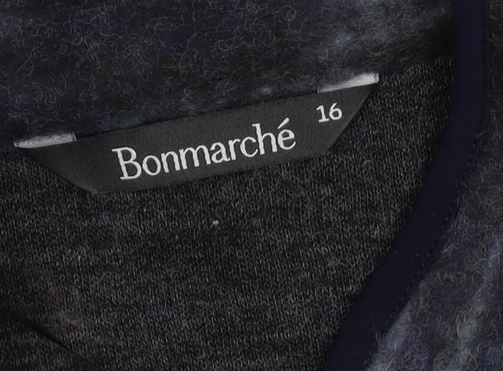 Bonmarché Women's Multicoloured Cardigan Size 16