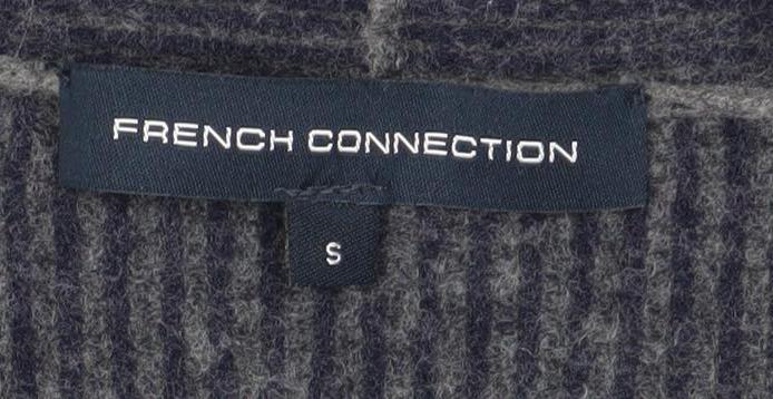 French Connection Women's Grey Cardigan, Size S, Autumn/Winter