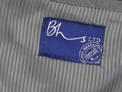 BHS Men's Beige Basic Jacket, Size L 41-43", Casual