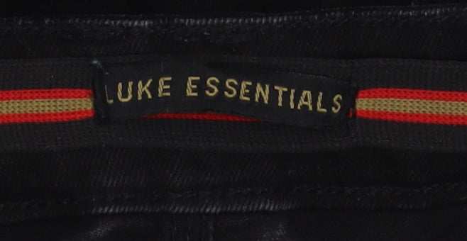 Additional view of LUKE Men's Black Skinny Jeans, size S, 30W