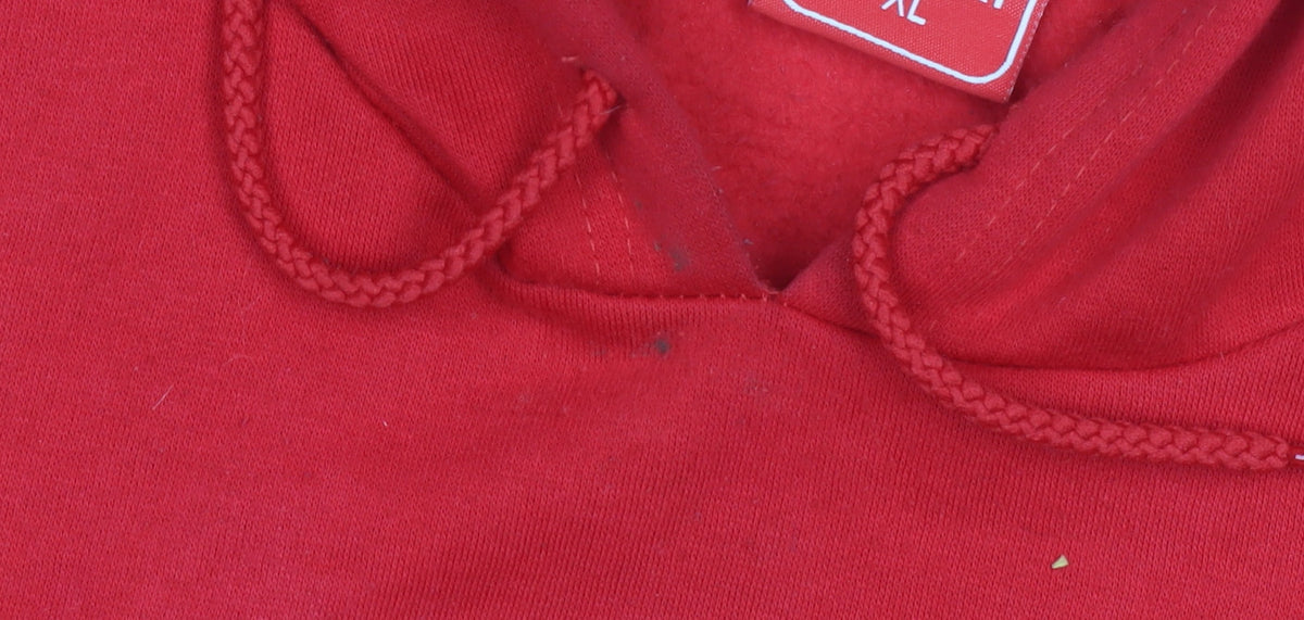 Donnay Men’s Red Pullover Hoodie XL Logo