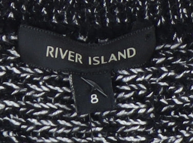 River Island Women's Multicoloured Pullover Jumper Size 8