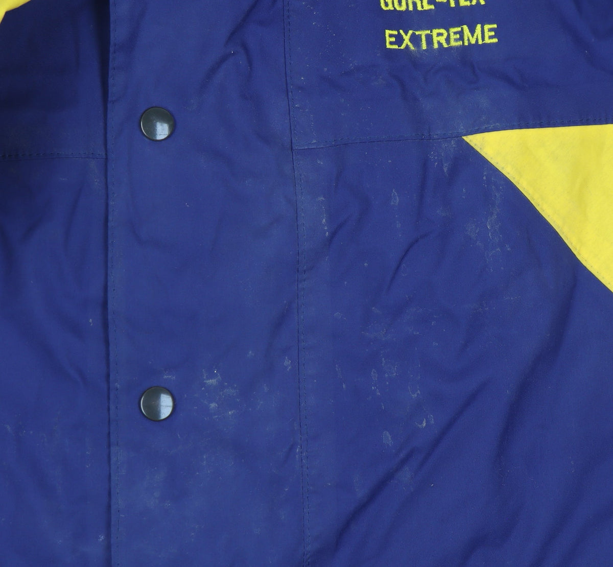 Bradsport Mens Blue Yellow Anorak Jacket S Outdoor