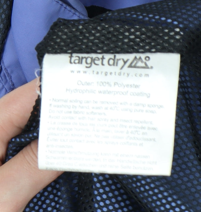 Target Dry Men's Blue Waterproof Rain Coat S