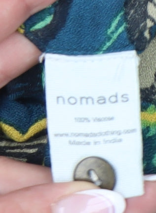 Nomads Women’s Floral Multicoloured Shirt Dress Size 10