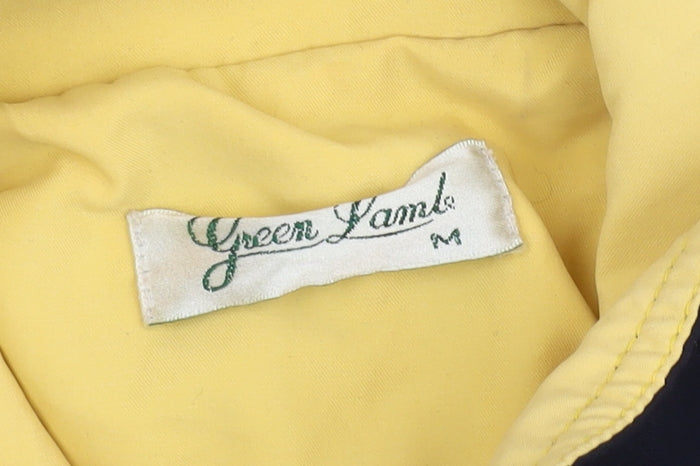 Green Lamb Unisex Blue Windbreaker Jacket Size M