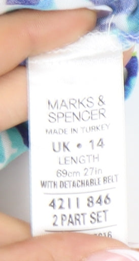 Marks & Spencer Women's Geometric Knee Length Skirt