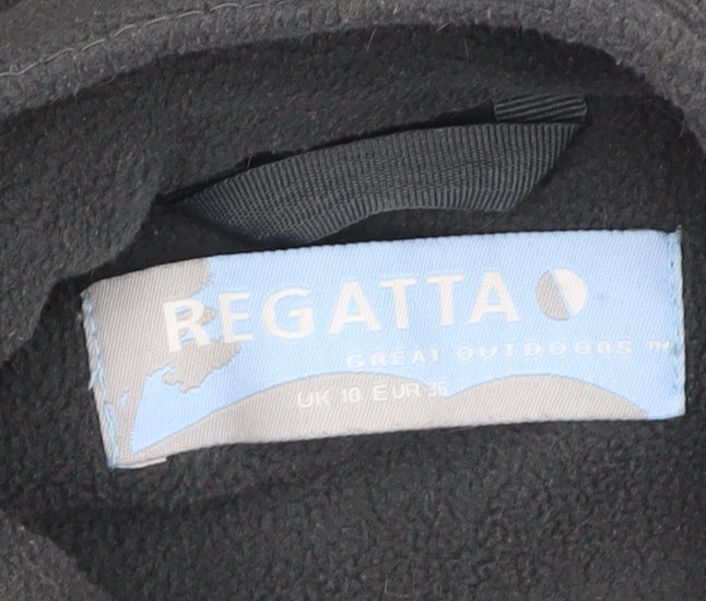 Regatta Women's Black Fleece Jacket Size 10