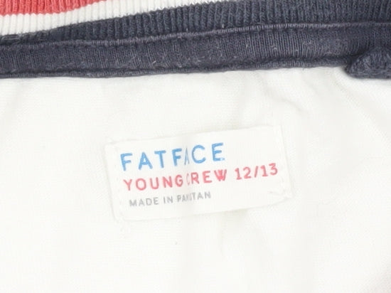 FatFace Boys Multicoloured Crew Neck Long Sleeve T-Shirt 12-13Y