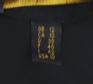 Bassini Bassin Women's Black Mid-Length Formal Jacket Size 12