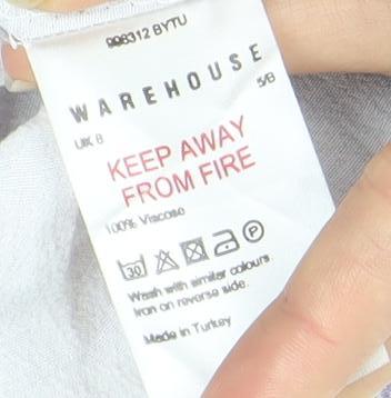 Warehouse Women's Purple Tie Dye Strappy Dress