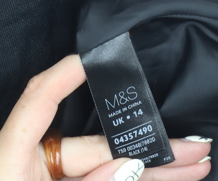 Marks & Spencer Women's Black Dress Size 14