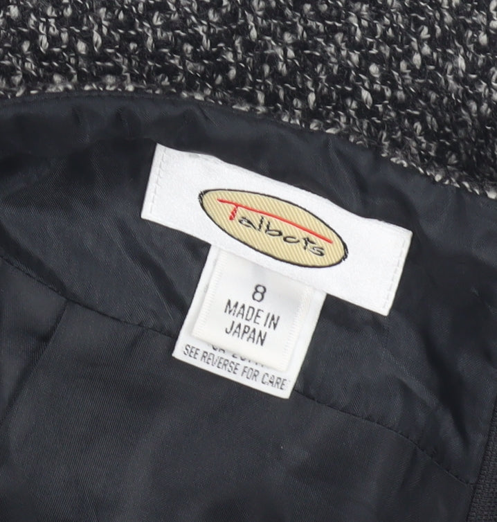 Talbots Women's Black Pencil Skirt Size 8