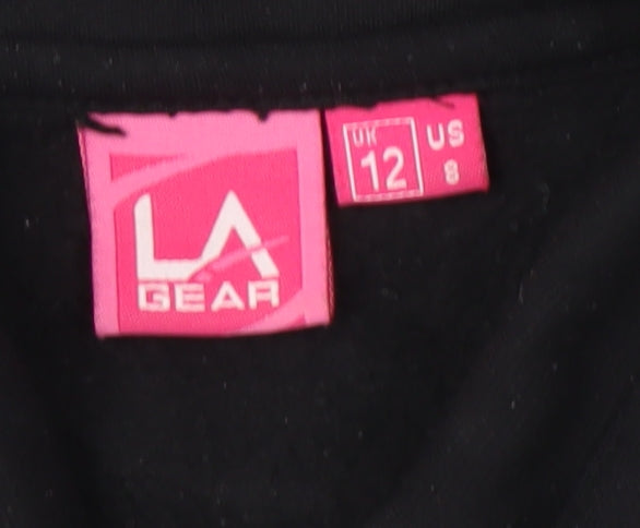 LA Gear Women's Black Pullover Hoodie Size 12