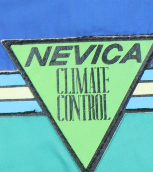 Nevica Men's Retro Windbreaker Jacket Blue Red Green 42