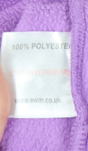 Isle Women's Purple Fleece Jacket, M