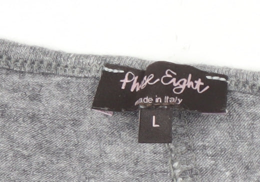 Phase Eight Grey Cowl Neck Women's Pullover Jumper L
