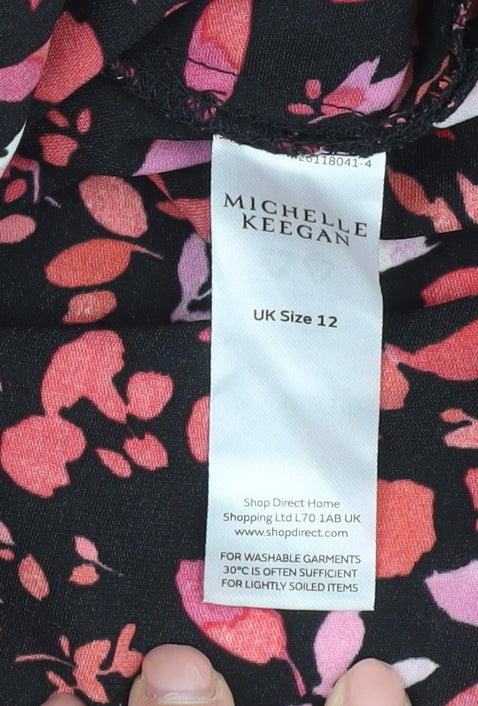 Michelle Keegan Women's Multicoloured Floral Dress Size 12