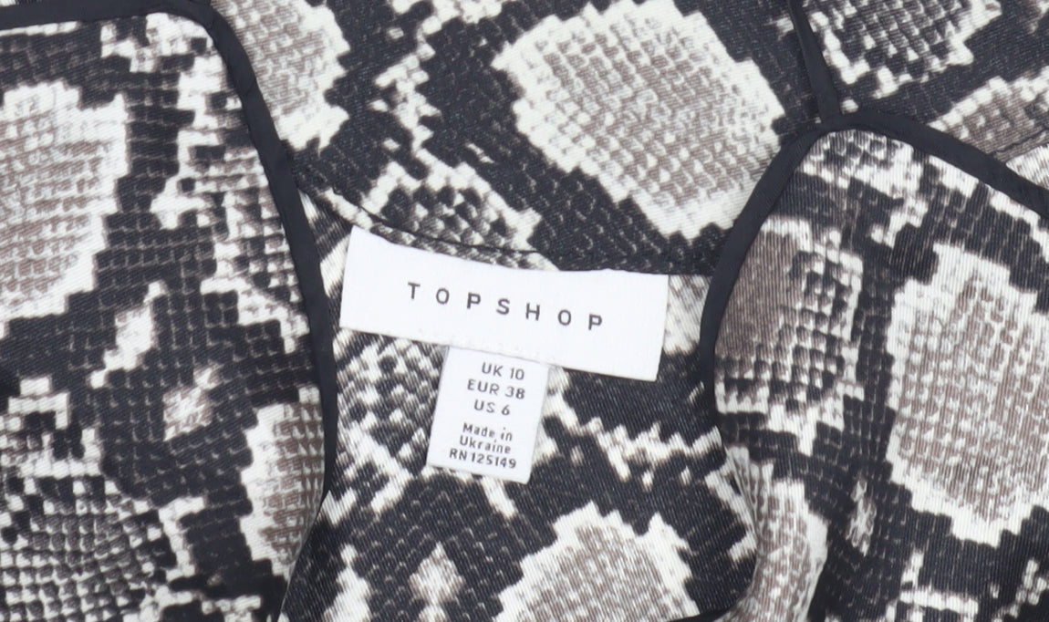 Topshop Women's Multicoloured Camisole Tank Size 10