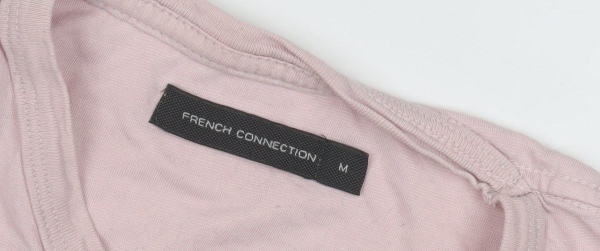 French Connection Men's Pink M Crew Neck T-Shirt