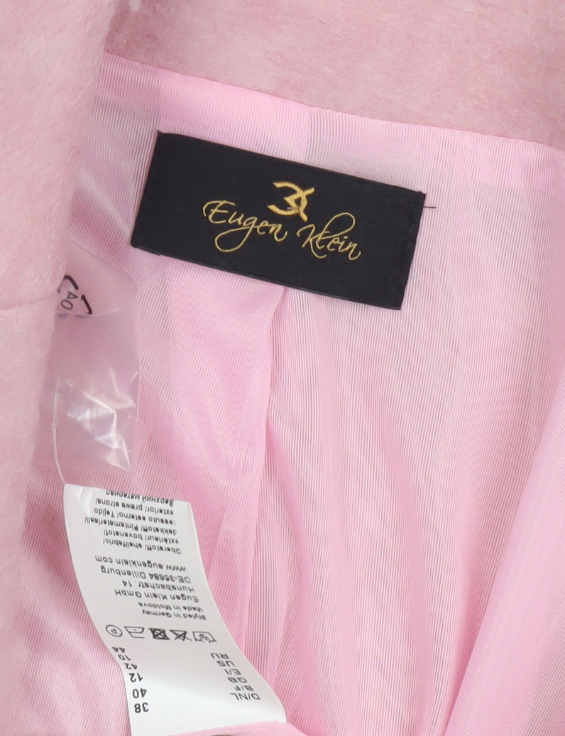 Eugen Klein Women's Pink Blazer Jacket Size 12
