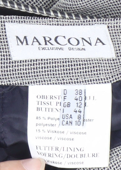Marcona Women's Grey Herringbone Pencil Skirt Size 12