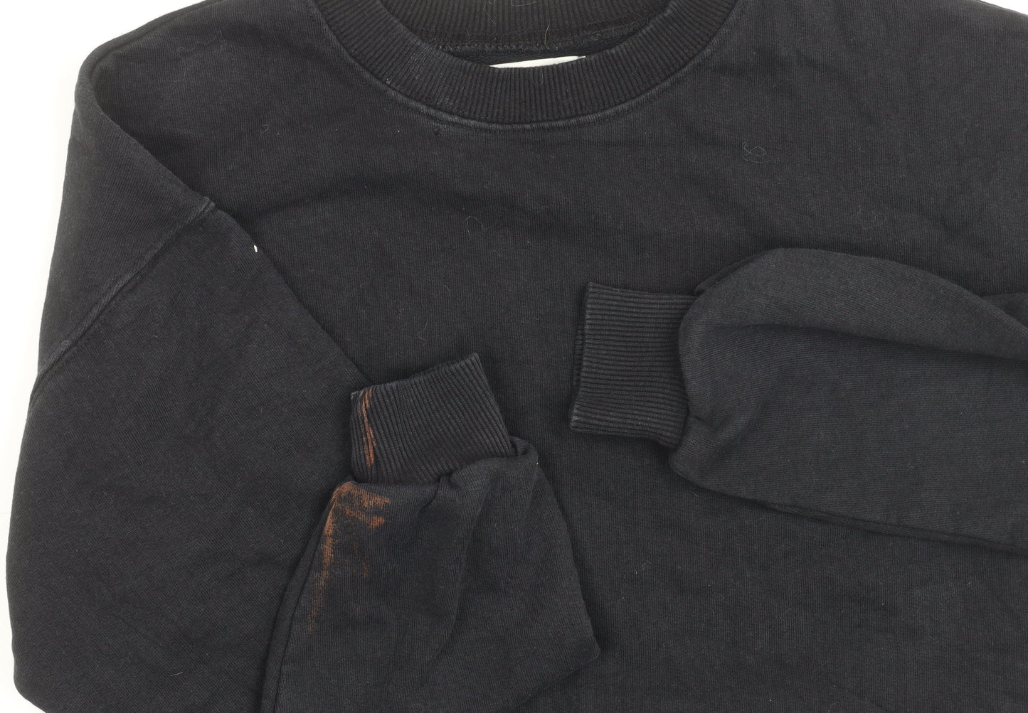 Pull&Bear Women's Black S Pullover Sweatshirt