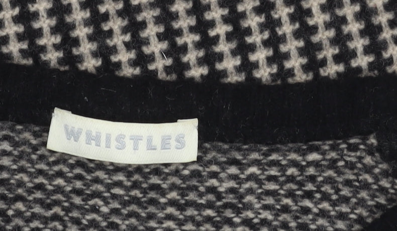Whistles Women’s Black Geometric Pullover Jumper