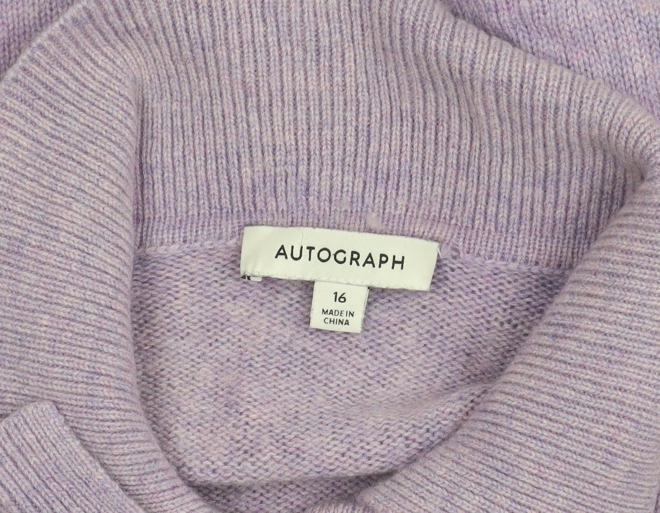 Marks & Spencer Women's Purple Cardigan Size 16